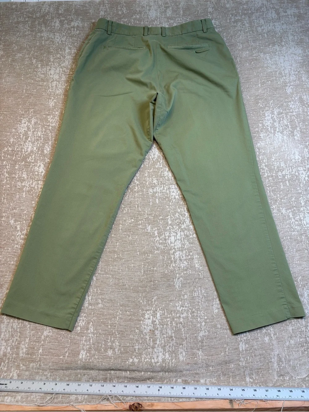 Nike Golf Dri-FIT Modern Fit Pants Sage Olive Green Men's 34 EUC